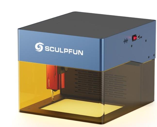 Sculpfun Lasergraveermachine (SCULPFUN iCube Pro Max 10 W), Ophalen, Zo goed als nieuw