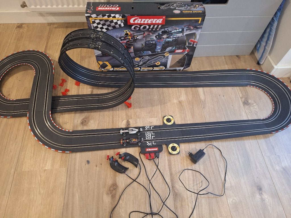 Carrera Go Racebaan, Racebaan, -, Ophalen of Verzenden, Zo goed als nieuw