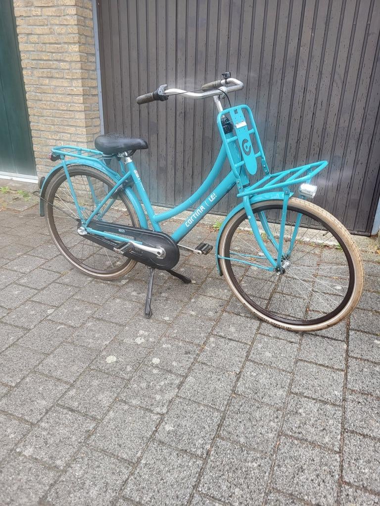 Cortina U4 Transportfiets Dames 28 inch, Fietsen en Brommers, Fietsen | Dames | Omafietsen, Overige merken, Terugtraprem, Gebruikt