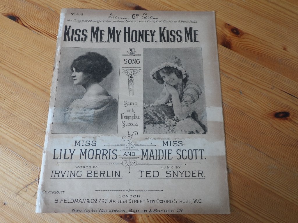 Kiss me my honey, kiss me - snyder / berlin, Zang, Gebruikt, Ophalen of Verzenden, Artiest of Componist