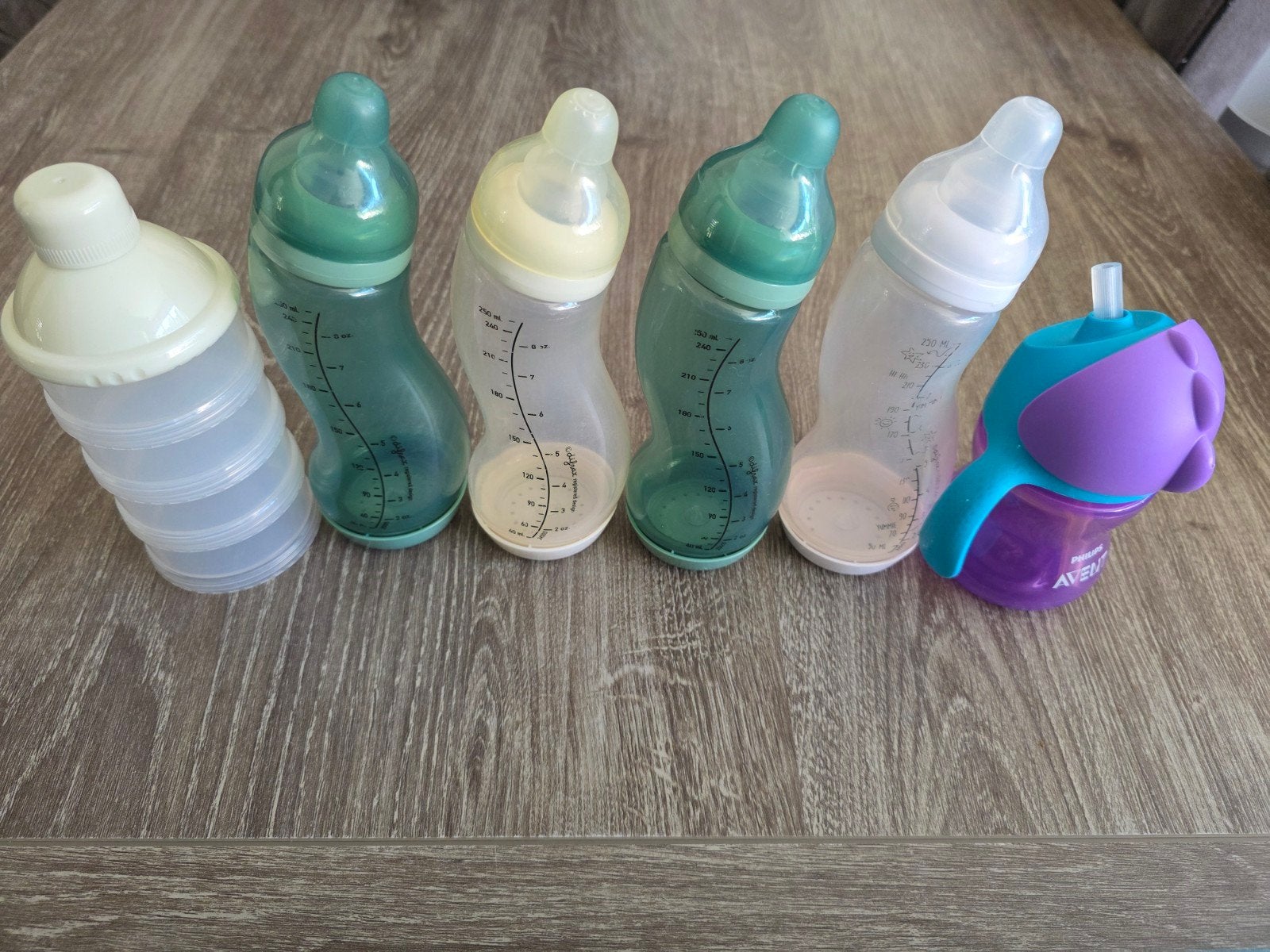 Babyflessen en drinkbeker set, Ophalen of Verzenden
