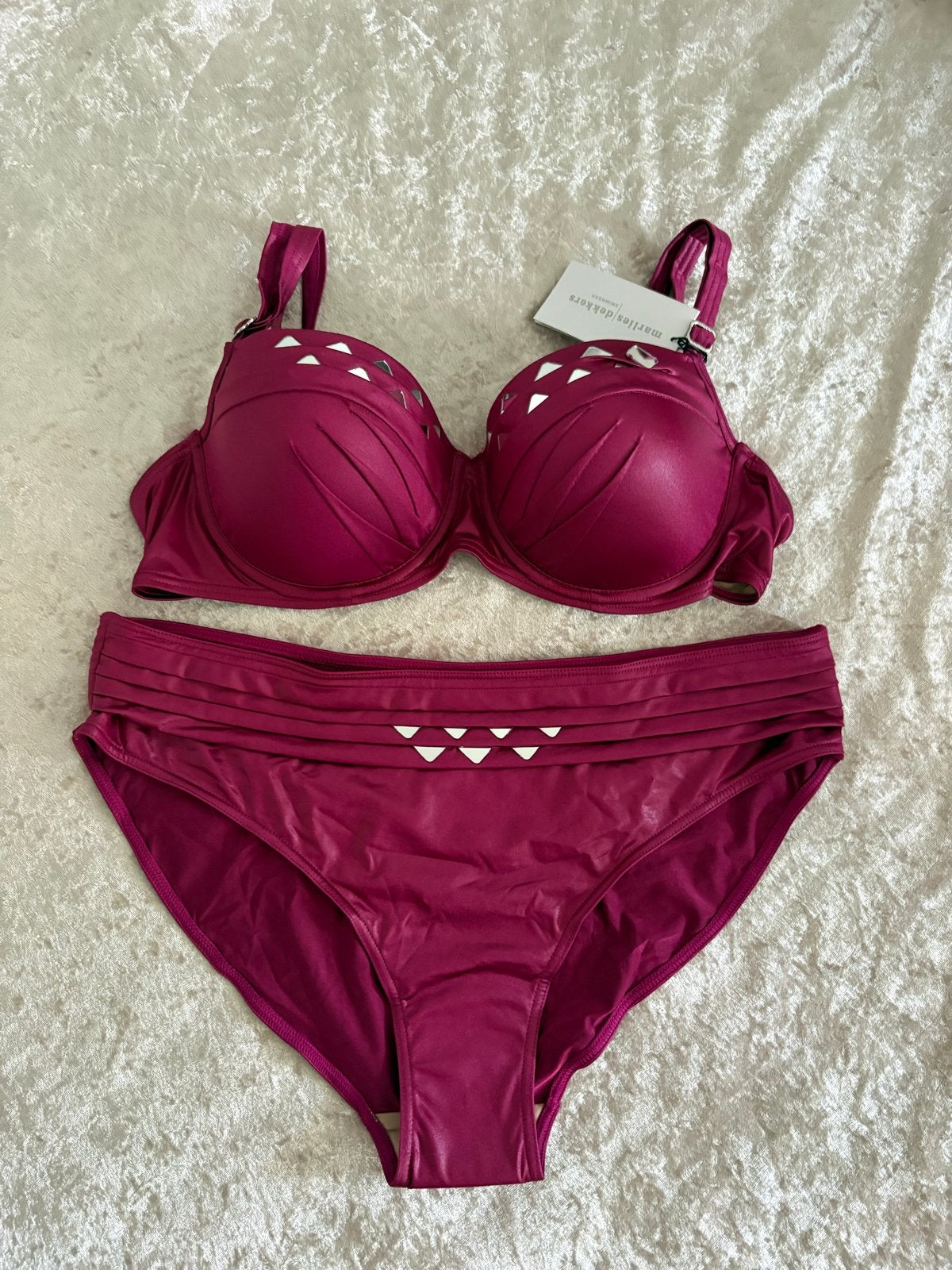 Marlies Dekkers Bikini 85 B broekje L, Ophalen of Verzenden, Nieuw, Rood, Bikini