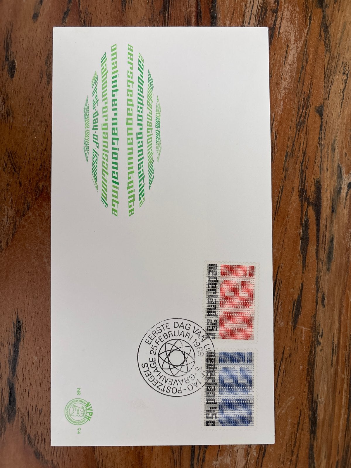 Eerste Dag Envelop (EDE) - Internationale Organisatie, Ophalen of Verzenden, Onbeschreven, Nederland