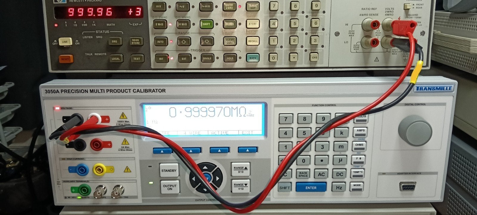 HP 3456A 6.5 Digit Multimeter (Zonder Kabels/Kalibrator), Ophalen of Verzenden, Gebruikt, Elektriciteit