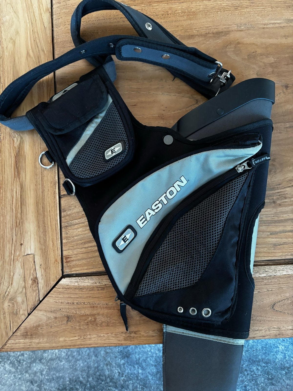 Easton pijlentas zilver, Ophalen, Gebruikt