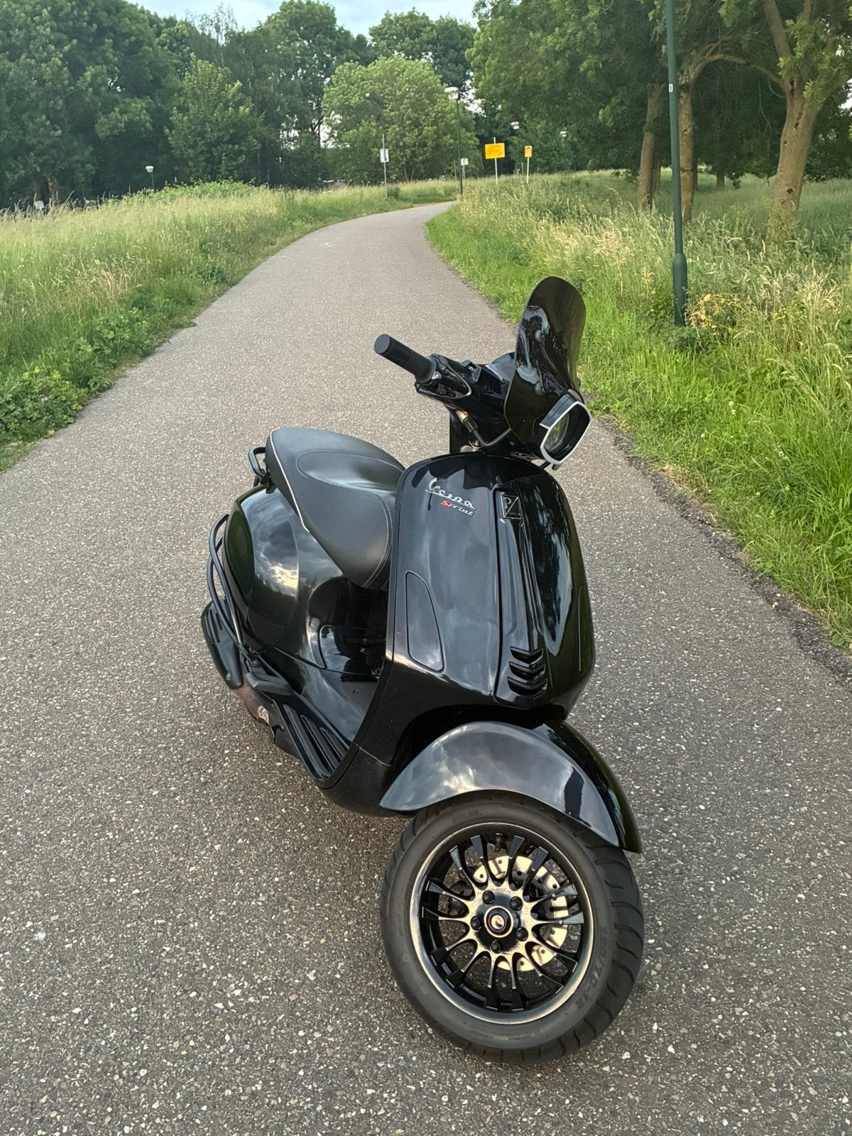 Vespa sprint, Ophalen, Maximaal 45 km/u, Vespa S, Zo goed als nieuw
