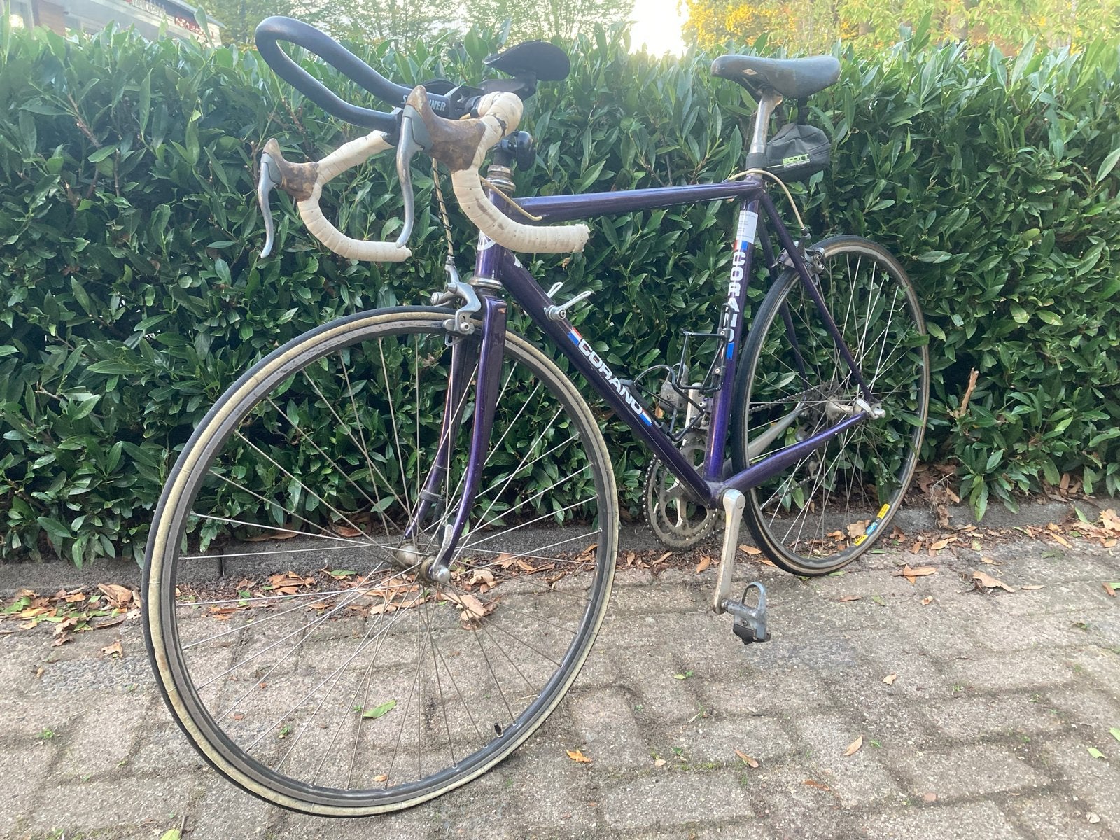 Corano racefiets - paars, Fietsen en Brommers, 28 inch, Gebruikt, 53 tot 57 cm, Ophalen