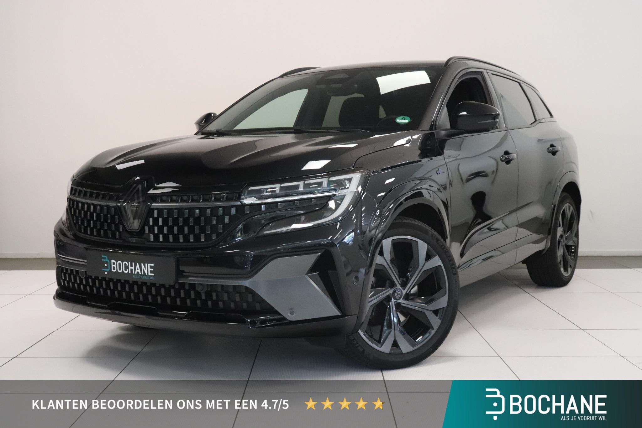 Renault Austral 1.2 E-Tech full hybrid 200 techno esprit Alp, Auto's, Dealer onderhouden, Gebruikt, 1199 cc, Zwart