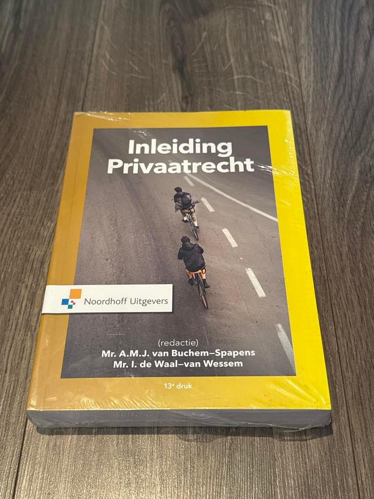 Inleiding Privaatrecht 13e druk - 9789001863067, Ophalen of Verzenden, Gamma, Nieuw, HBO