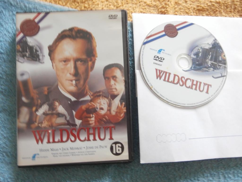 DVD - "Wildschut" (met o.a. Hidde Maas, Jack Monkau, e.a.)., Vanaf 16 jaar, Ophalen of Verzenden, Zo goed als nieuw, Actiethriller