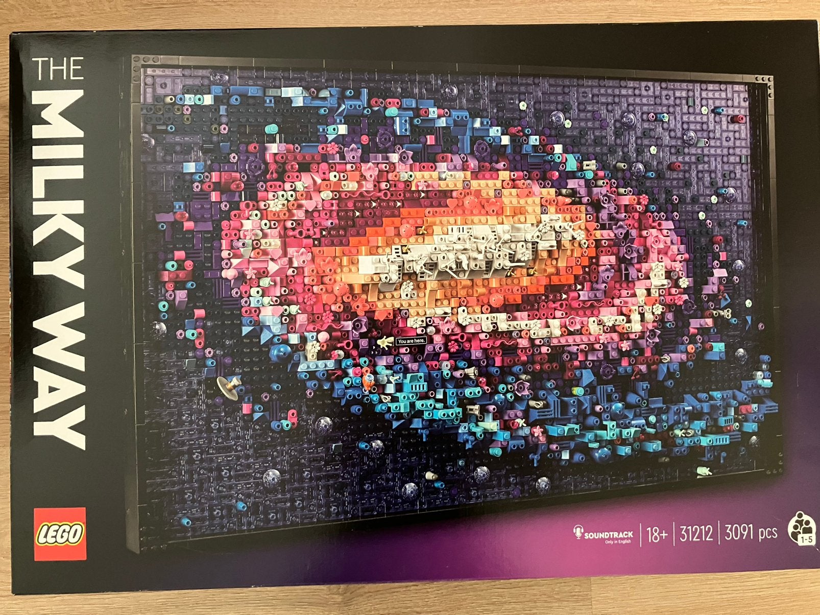 Lego The milky way/Melkweg 1x gebouwd, Ophalen of Verzenden, Zo goed als nieuw