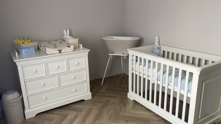 Kidsmill Chateau 3-delige babykamer set wit, Ophalen, Gebruikt, Jongetje of Meisje