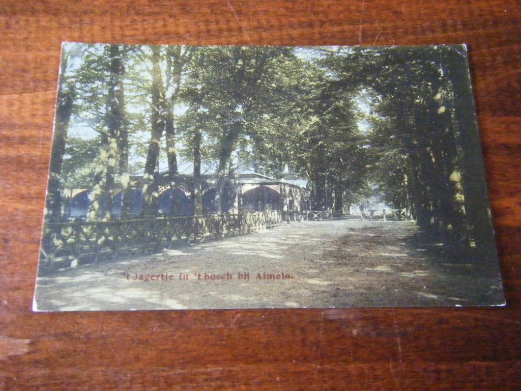 36 - Almelo - 't Jagertje - 1919 - Mooi/Oud, Ophalen of Verzenden, Voor 1920, Overijssel