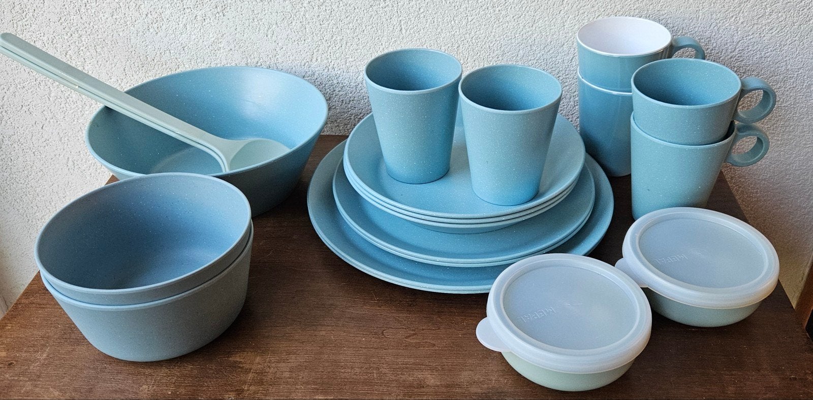 Mepal Bloom 2-persoons campingservies - compleet set, Ophalen of Verzenden
