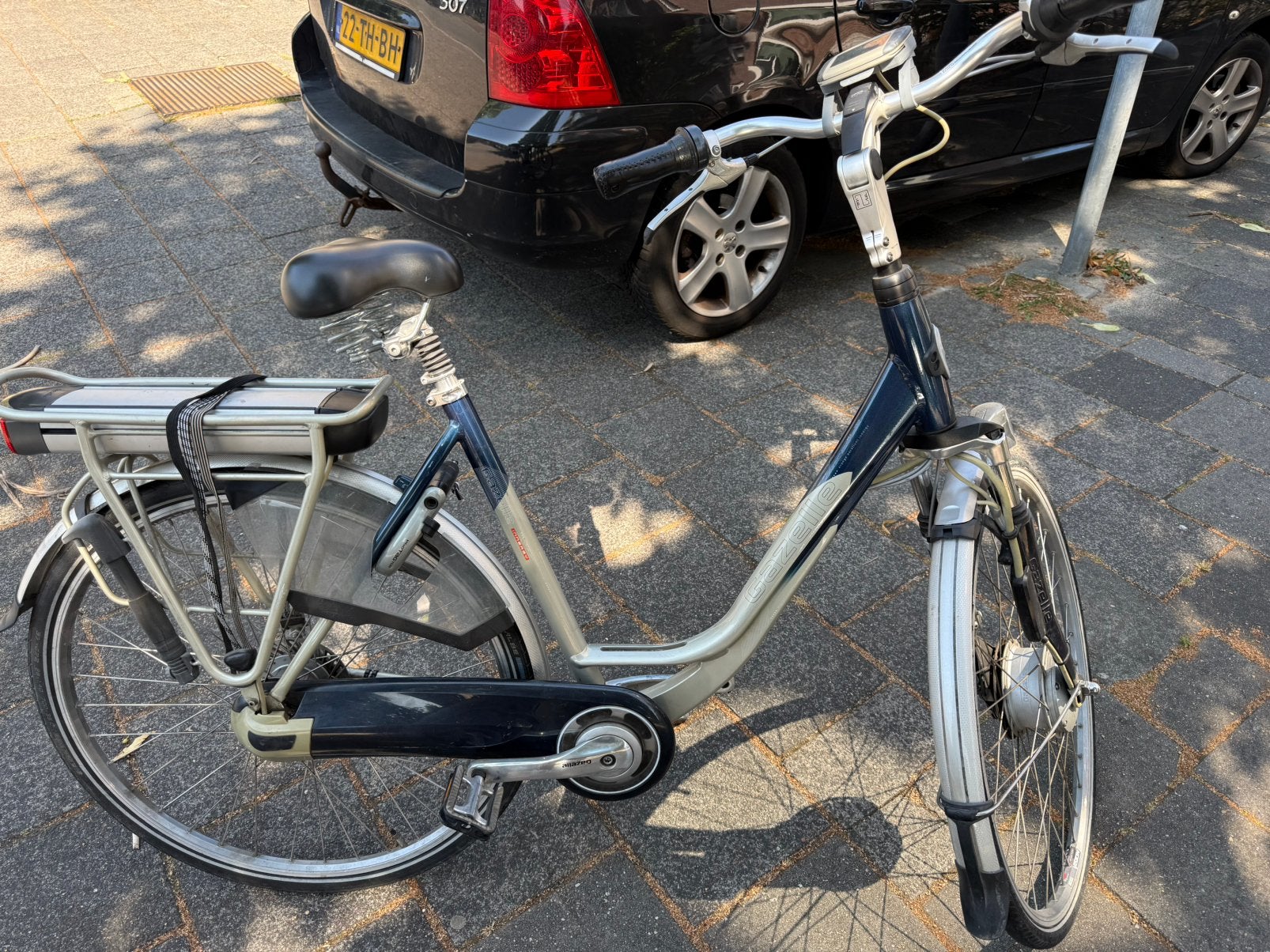 Gazelle elektrische fiets, Fietsen en Brommers, Ophalen of Verzenden, Zo goed als nieuw, 51 tot 55 cm, 50 km per accu of meer