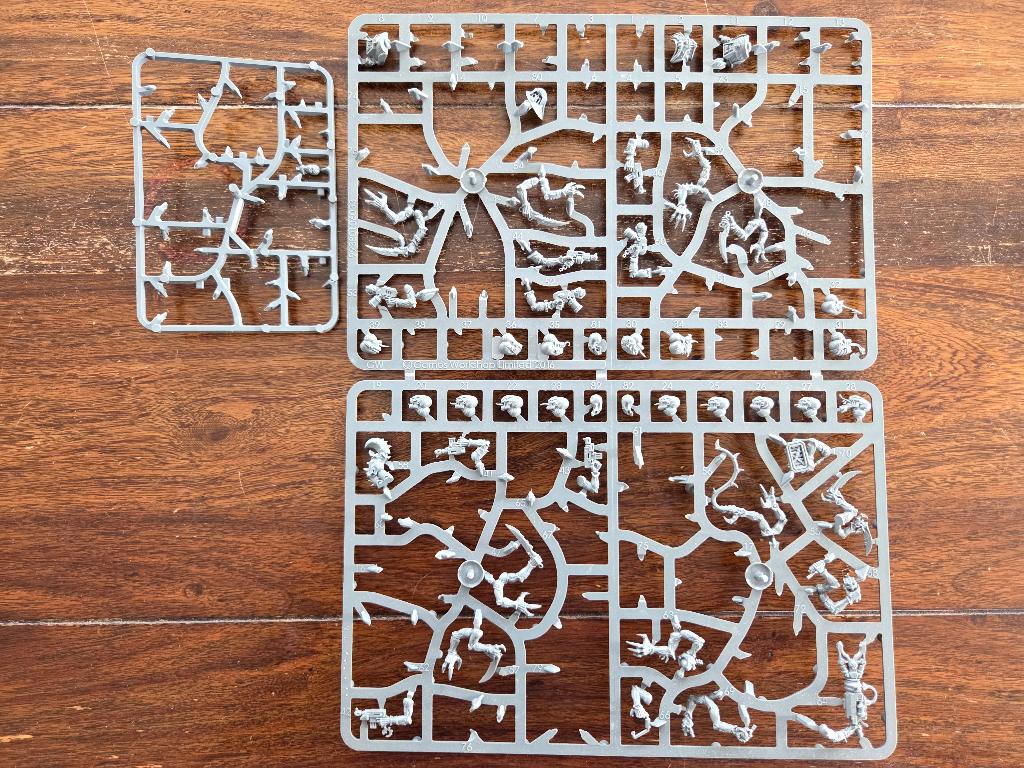 Warhammer 40K Tyranid Genestealer bits, Hobby en Vrije tijd, Wargaming, Ophalen of Verzenden, Zo goed als nieuw, Warhammer 40000