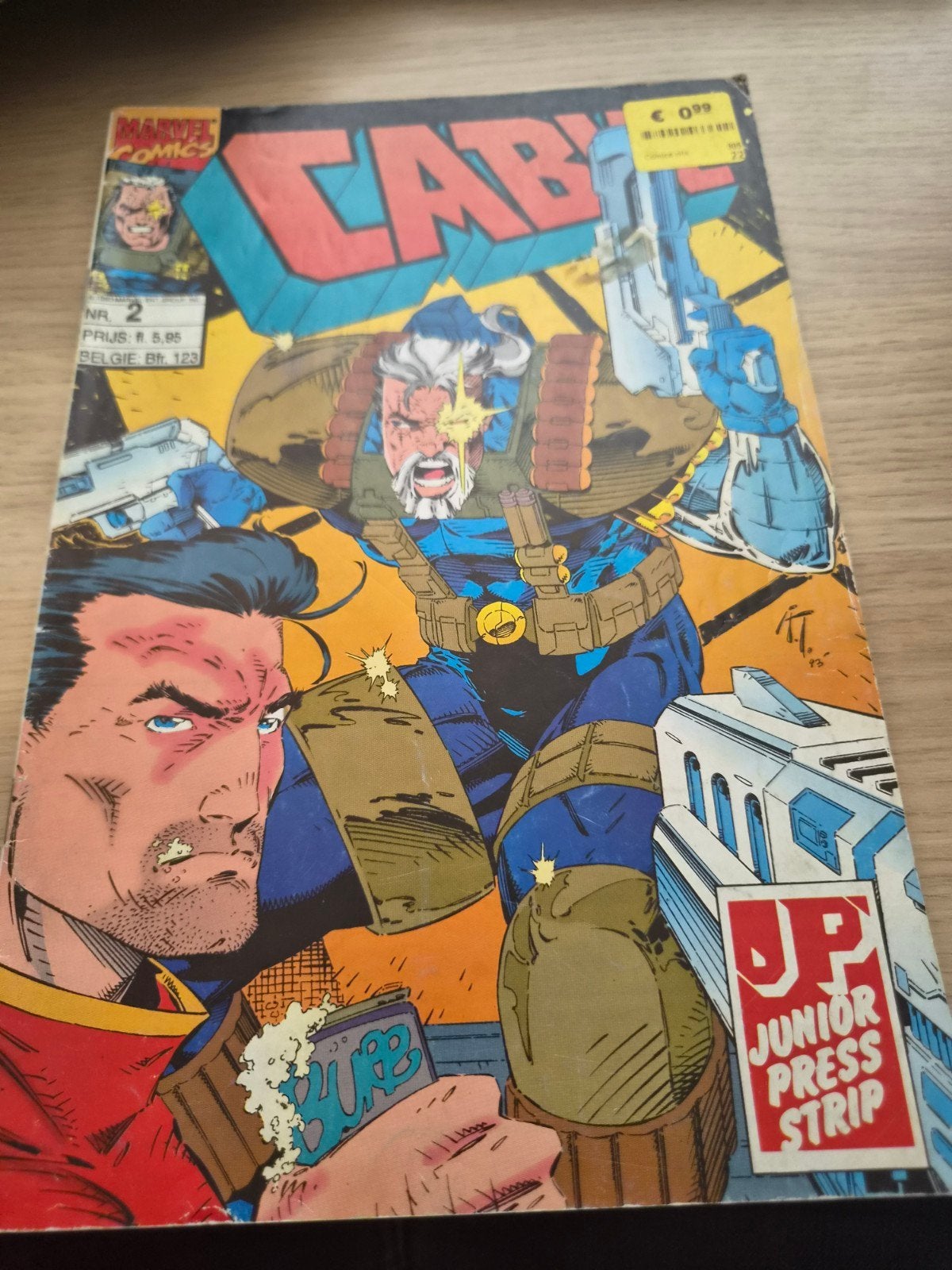 Marvel Comics Cable Nr. 2 - Junior Press Strip, Ophalen of Verzenden