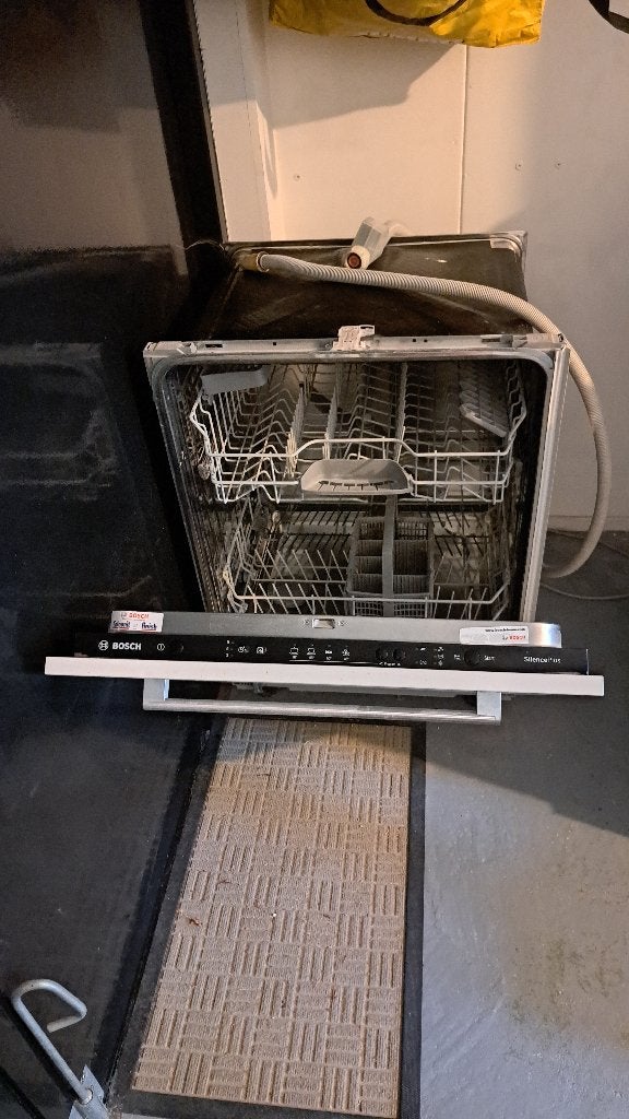 vaatwasser inbouw Bosch Silent Plus, Ophalen, Gebruikt, 60 cm of meer, Eco programma