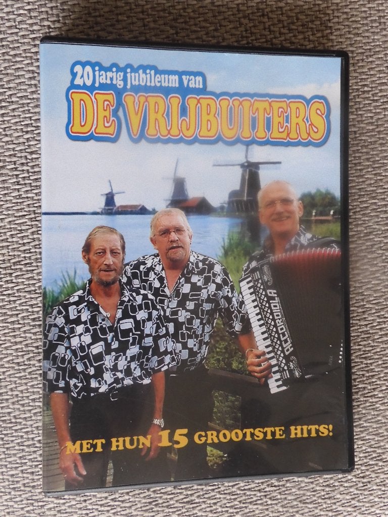 De Vrijbuiters - Met hun 15 grootste hits, Alle leeftijden, Verzenden, Zo goed als nieuw, Muziekvideo's
