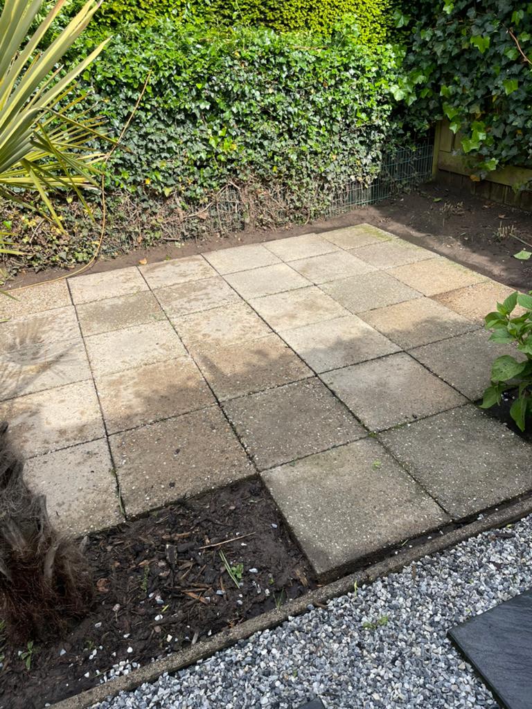 GRATIS grindtegels, Tuin en Terras, Tegels en Klinkers, Ophalen, Gebruikt, 5 tot 10 m², Beton