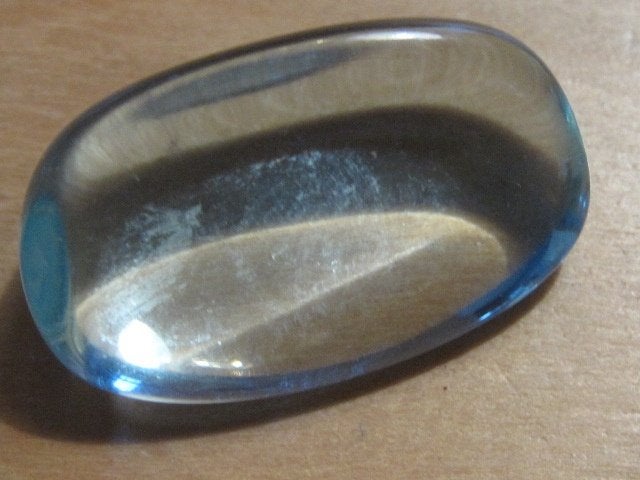 ede. 7x aparte edelsteen BLAUWE OBSIDIAAN (6), Verzenden, Nieuw