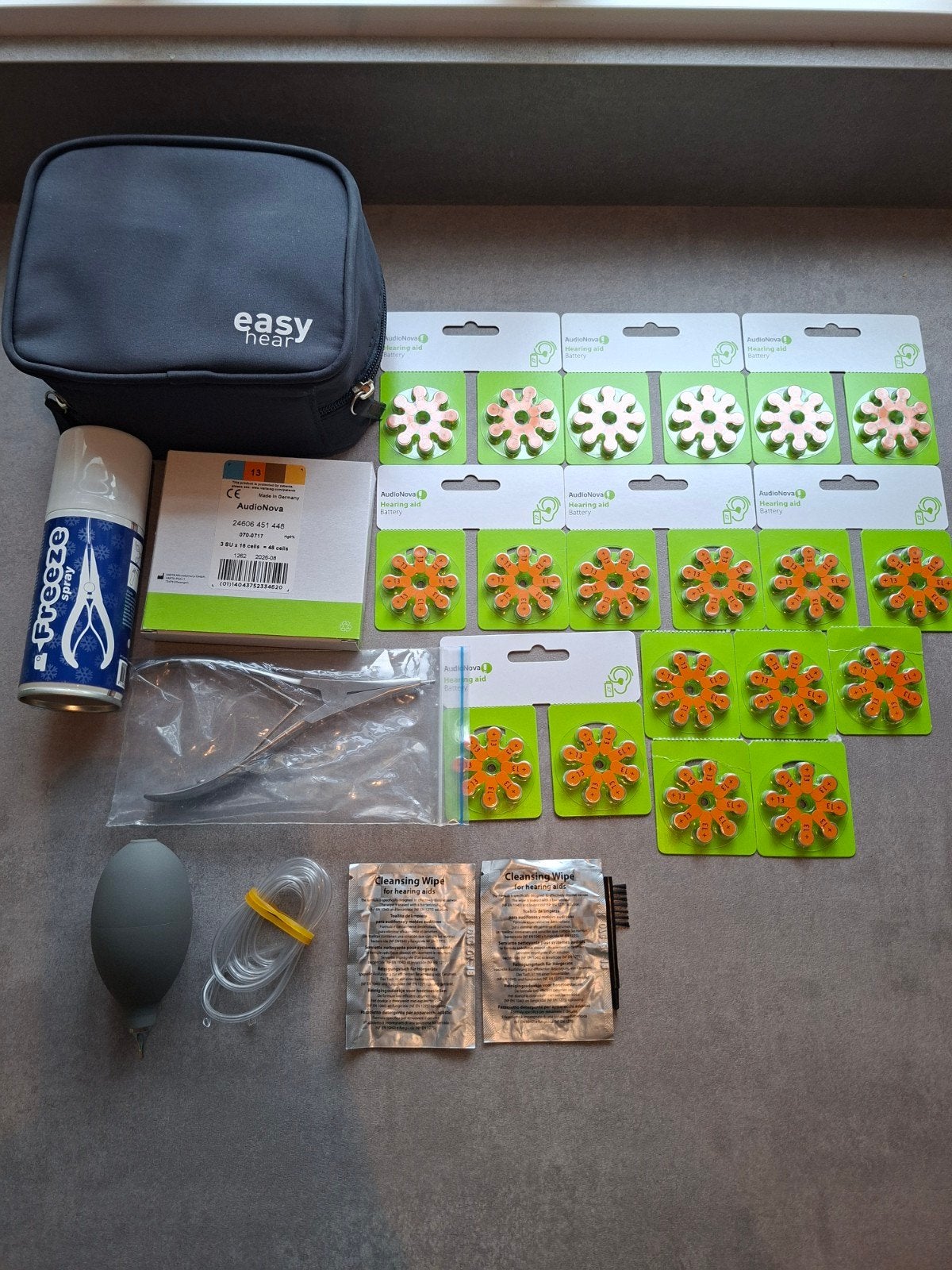 Gehoorapparaat benodigdheden: batterijen, spray, etc., Ophalen of Verzenden, Nieuw, Overige typen