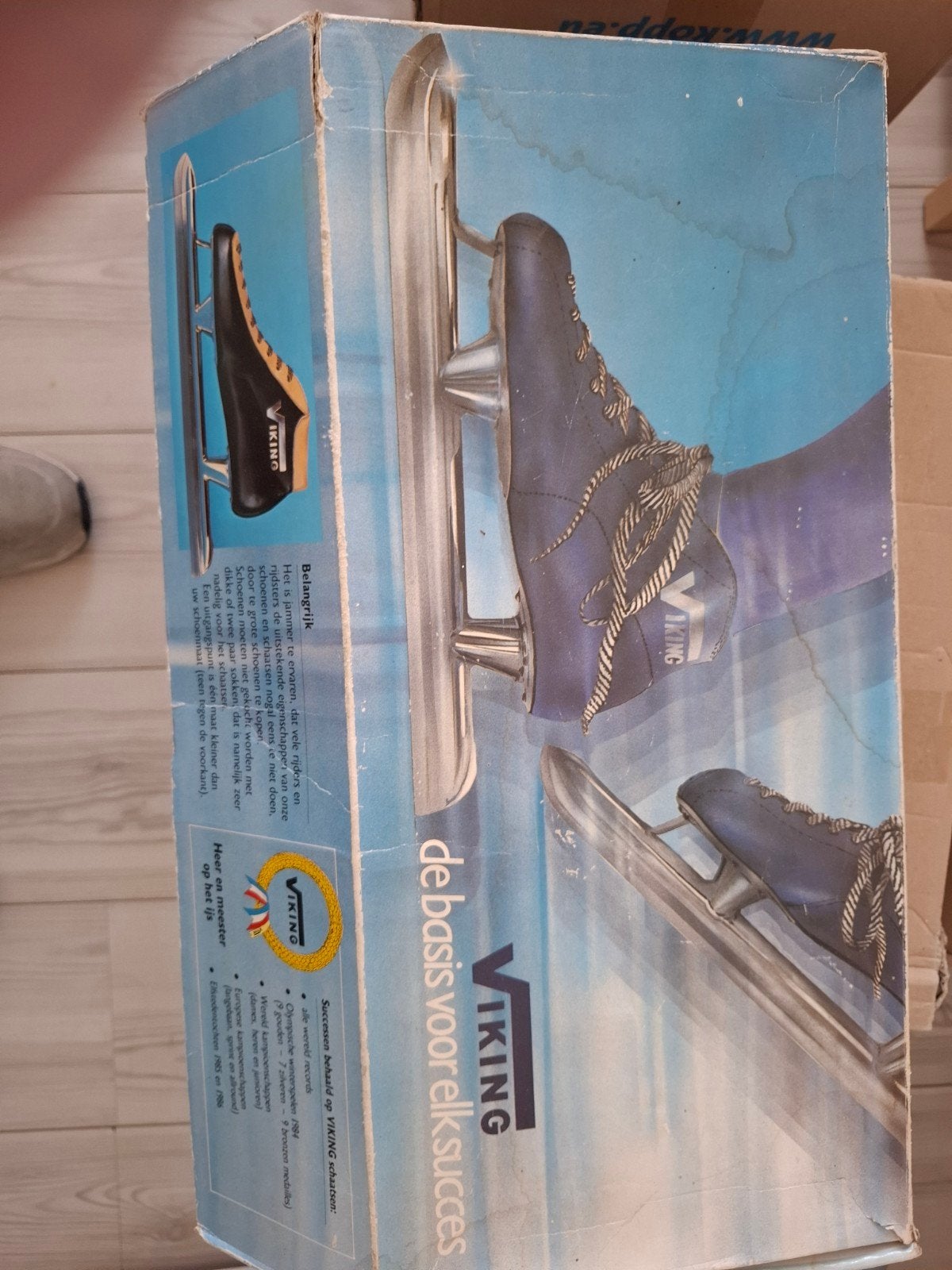 Viking schaatsen Noren, Sport en Fitness, Schaatsen, Ophalen, Zo goed als nieuw, Noren, Viking