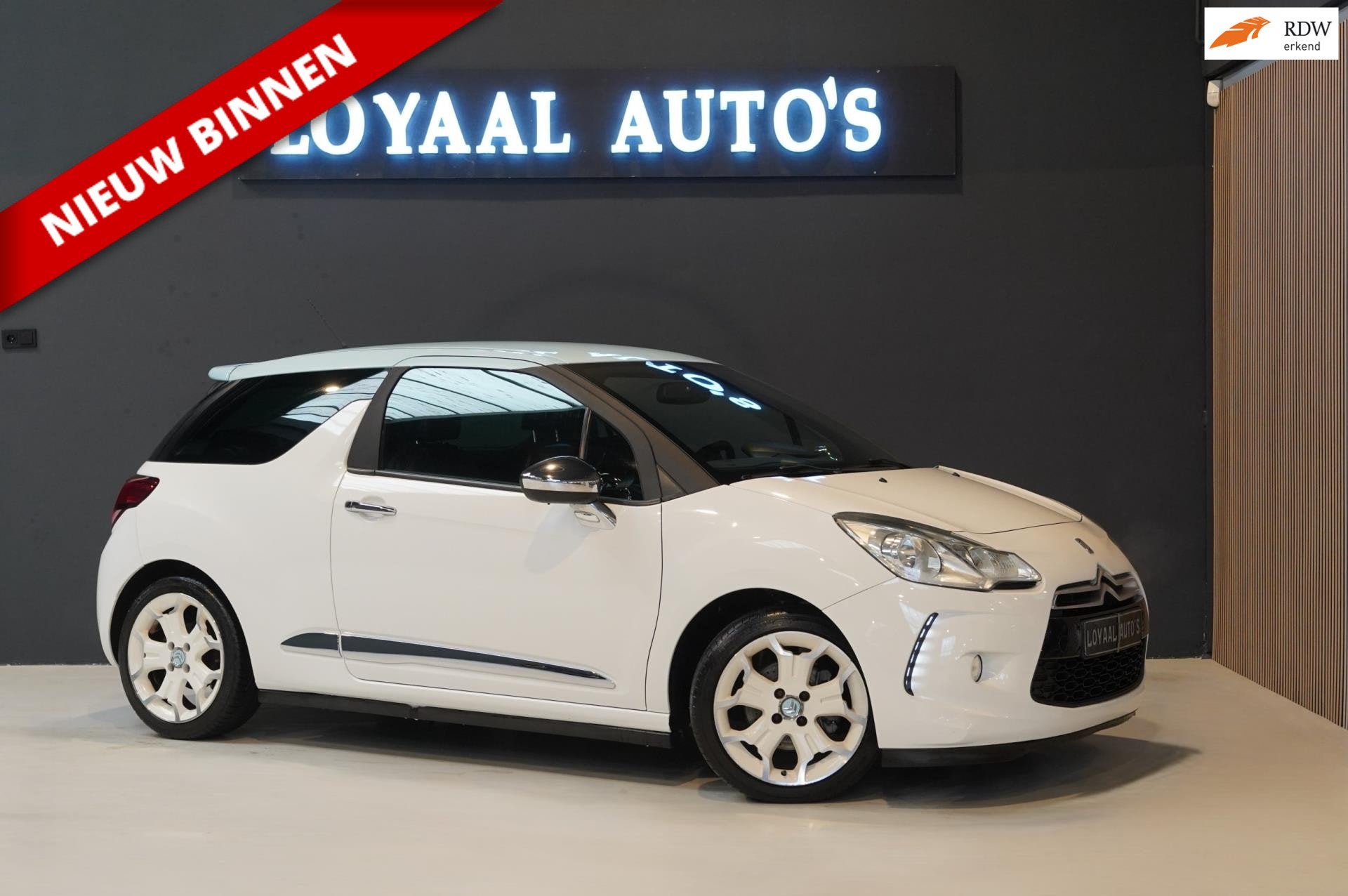 Citroen DS3 1.6 THP Sport Chic 2 | AIRCO | CRUISE | ELEK.RAM, Euro 5, 15 km/l, Gebruikt, Automatische klimaatregeling