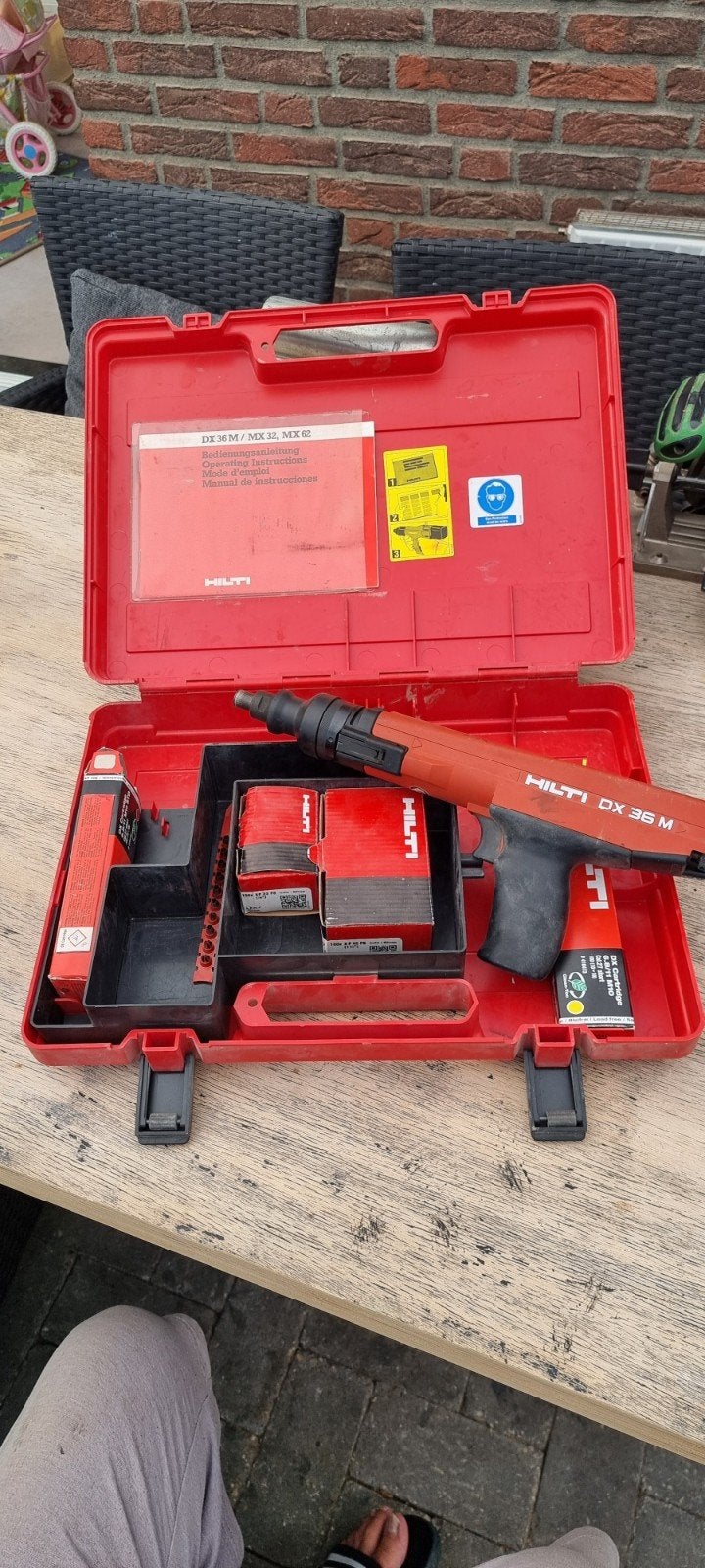 Hilti DX 36 M Cartridge met spijkers, Ophalen, Gebruikt, Tacker/nietmachine, Hilti