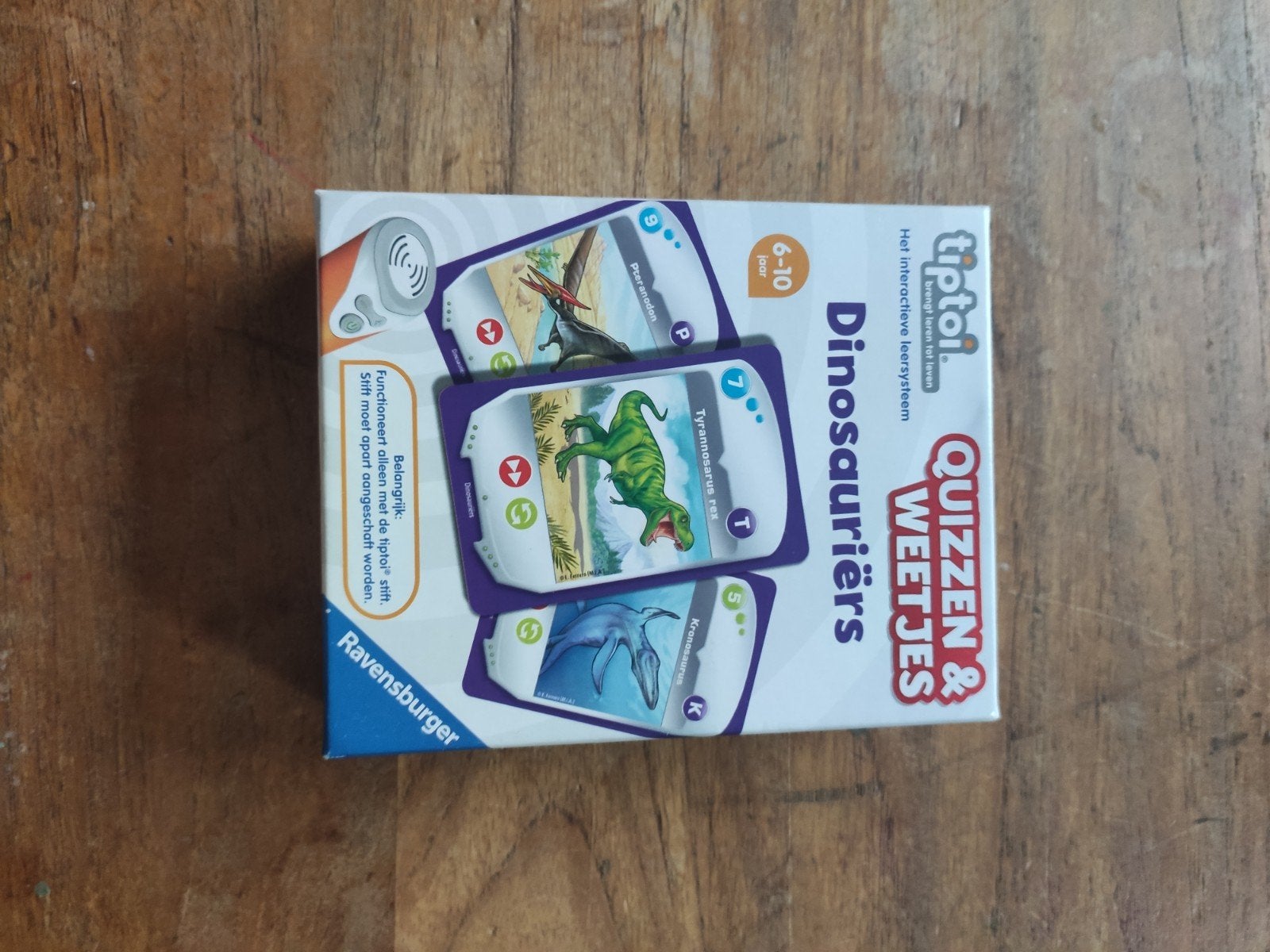 Tiptoi Quizzen & Weetjes Dinosauriërs (excl. stift), Ophalen of Verzenden, Gebruikt, Taal en Lezen, Met geluid