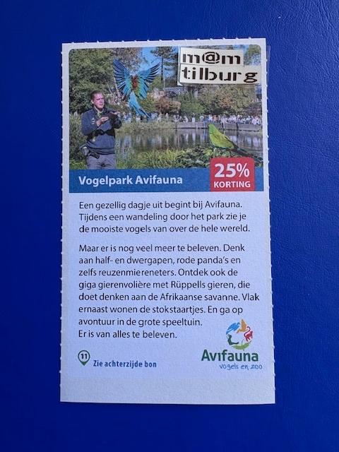 Vogelpark Avifauna 25% korting tot 1-7-2027, Drie personen of meer, Ticket of Toegangskaart