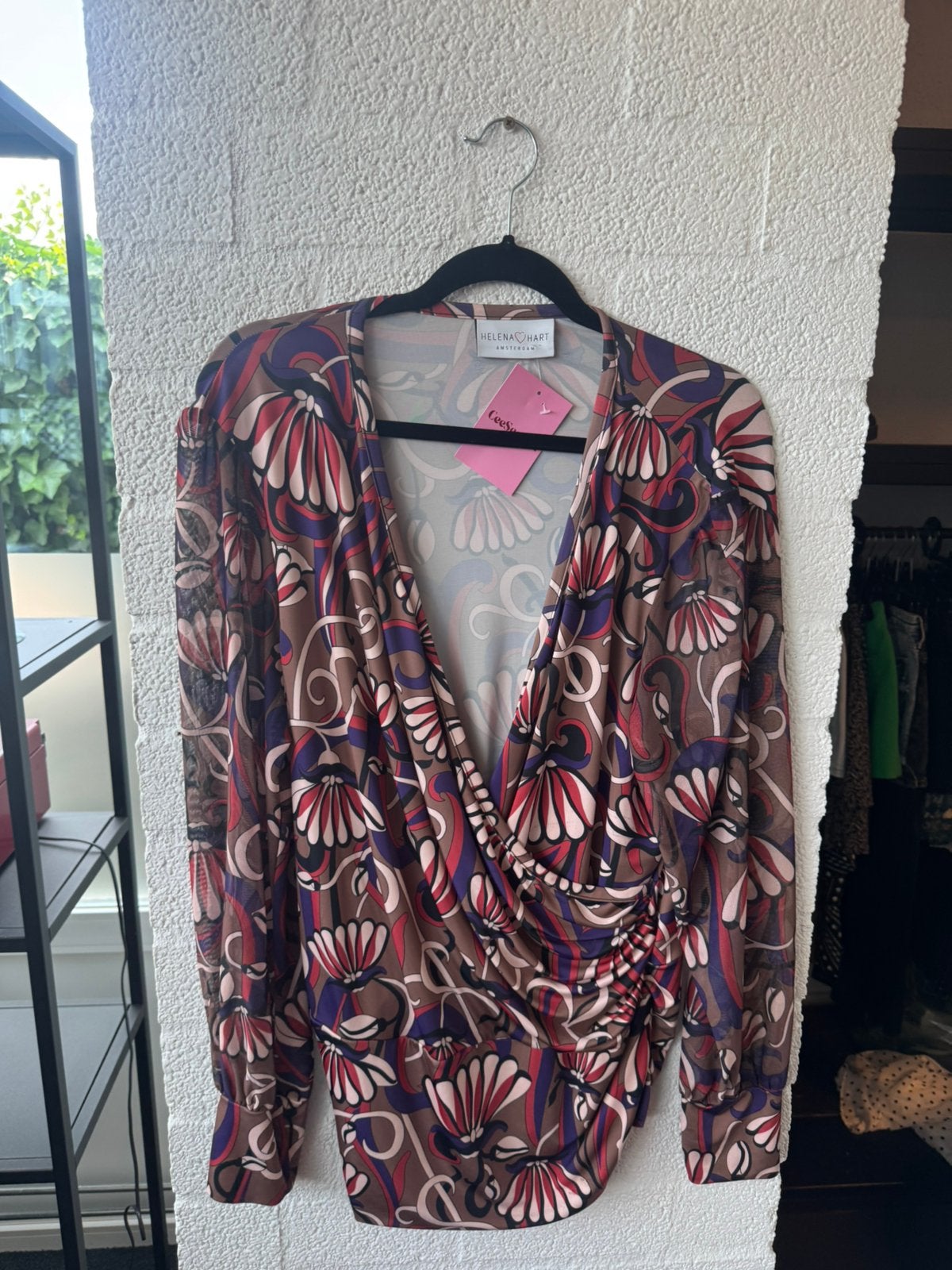 Helena hart amsterdam blouse maat L/XL, Kleding | Dames, Blouses en Tunieken, Ophalen of Verzenden, Zo goed als nieuw, Maat 46/48 (XL) of groter