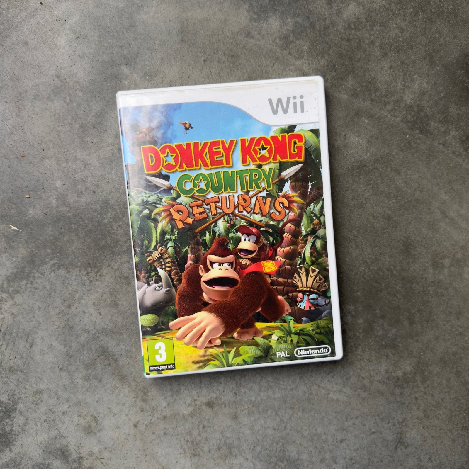 Donkey Kong Country Returns Wii, Gebruikt, 2 spelers, Ophalen of Verzenden, Vanaf 3 jaar