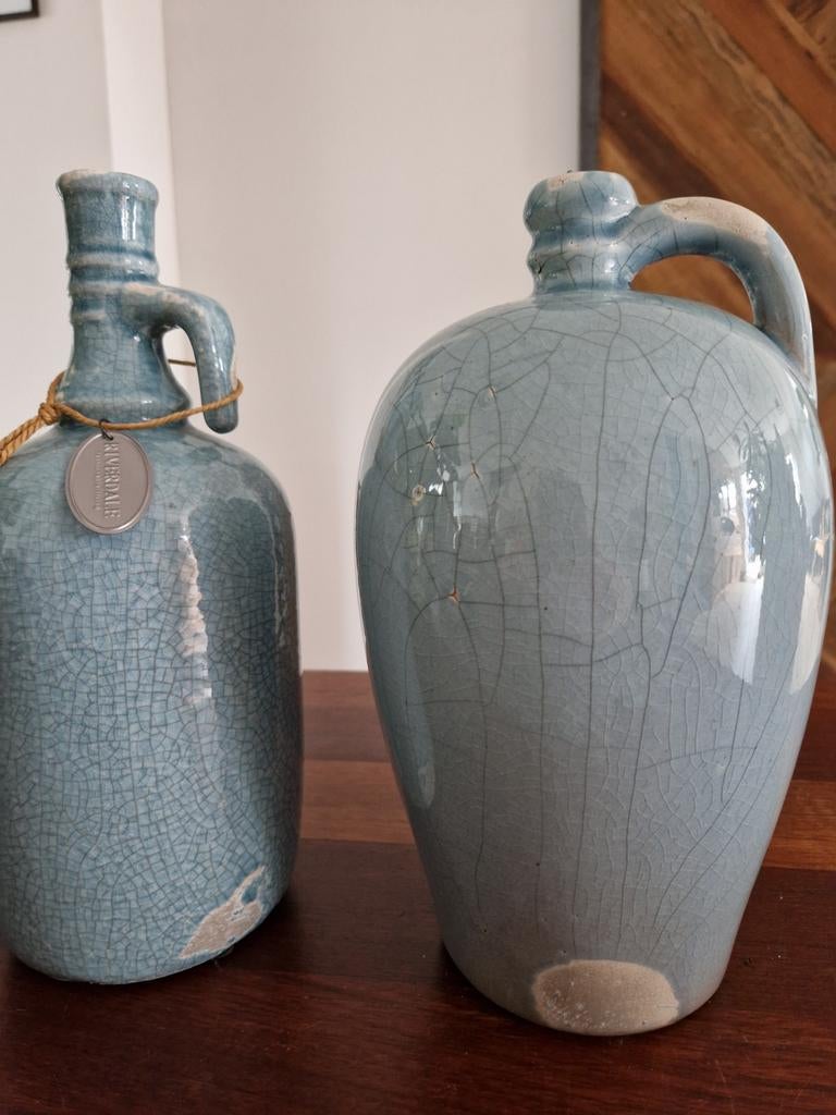 Riverdale vazen blauw, Ophalen of Verzenden
