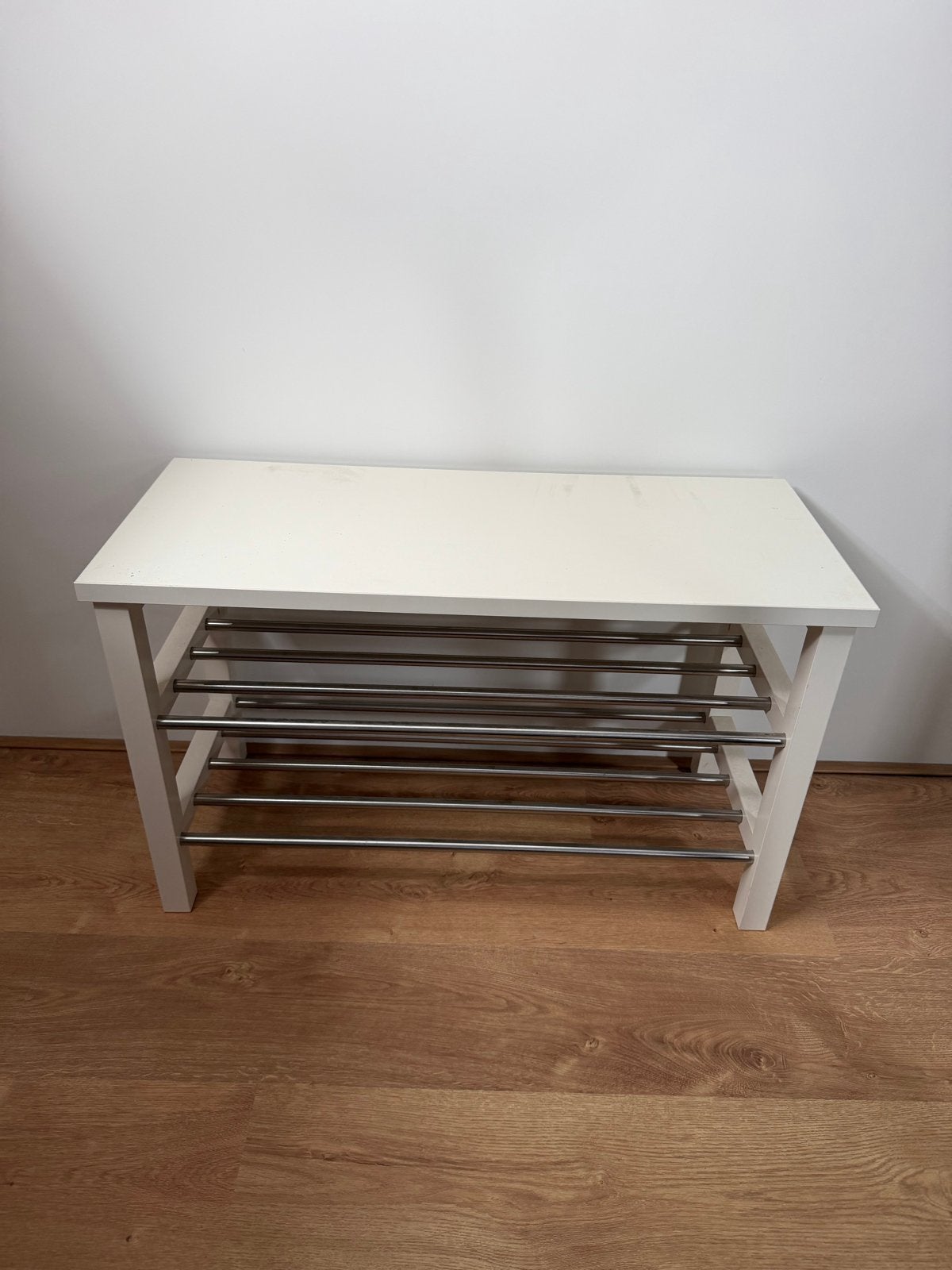 Wit schoenenrek, Huis en Inrichting, Ophalen, Gebruikt