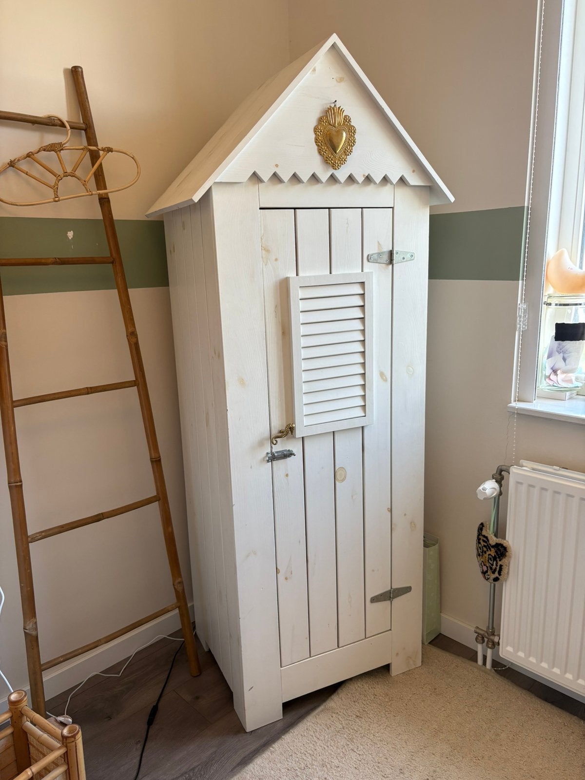 Kinder kamer kastje, strandhuisje, huisje, Ophalen, Minder dan 75 cm, 50 tot 70 cm, 105 cm of meer