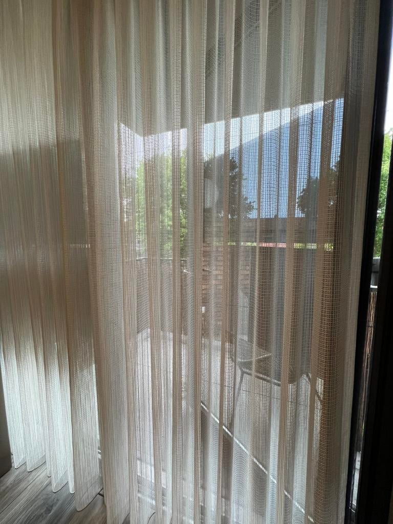 Inbetween gordijn raambekleding wit beige taupe 216 256, Huis en Inrichting, Stoffering | Gordijnen en Lamellen, Eric kuster westwing veneta gordijnen gordijn