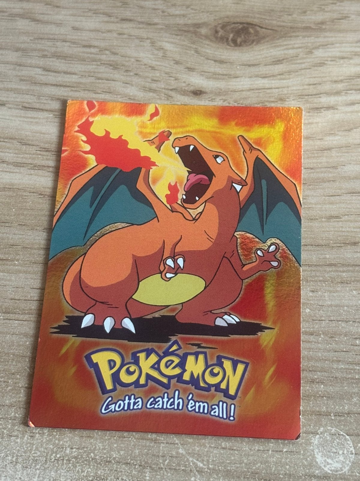 Charizard #6 1999 TOPPS, Ophalen of Verzenden, Zo goed als nieuw