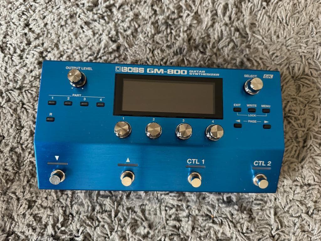Boss GM-800 Guitar Synthesizer+GK5 pickup, Ophalen of Verzenden, Zo goed als nieuw