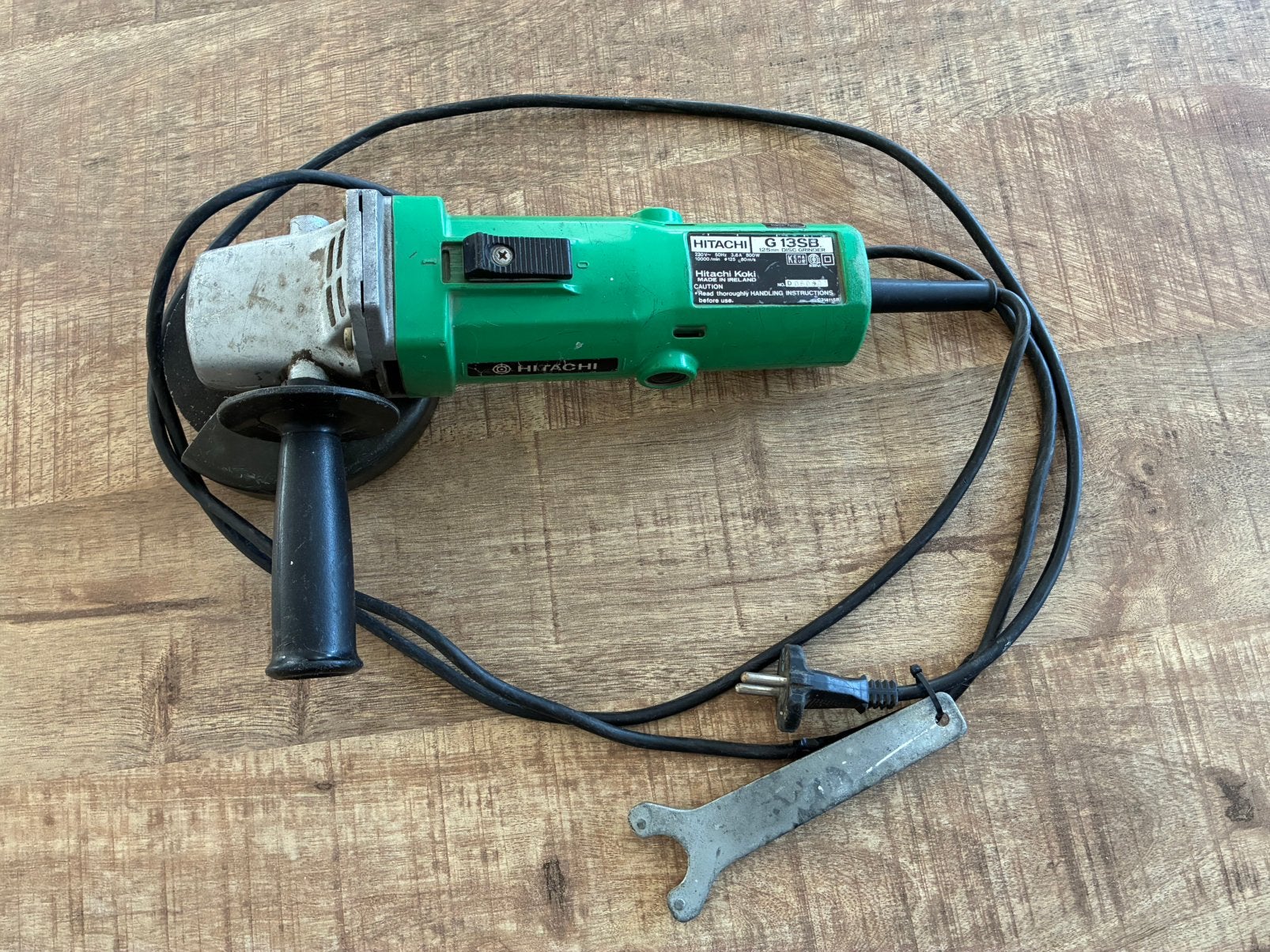 Sliiptol., Doe-het-zelf en Verbouw, Ophalen, Gebruikt, 1000 watt of meer, Haakse handslijpmachine