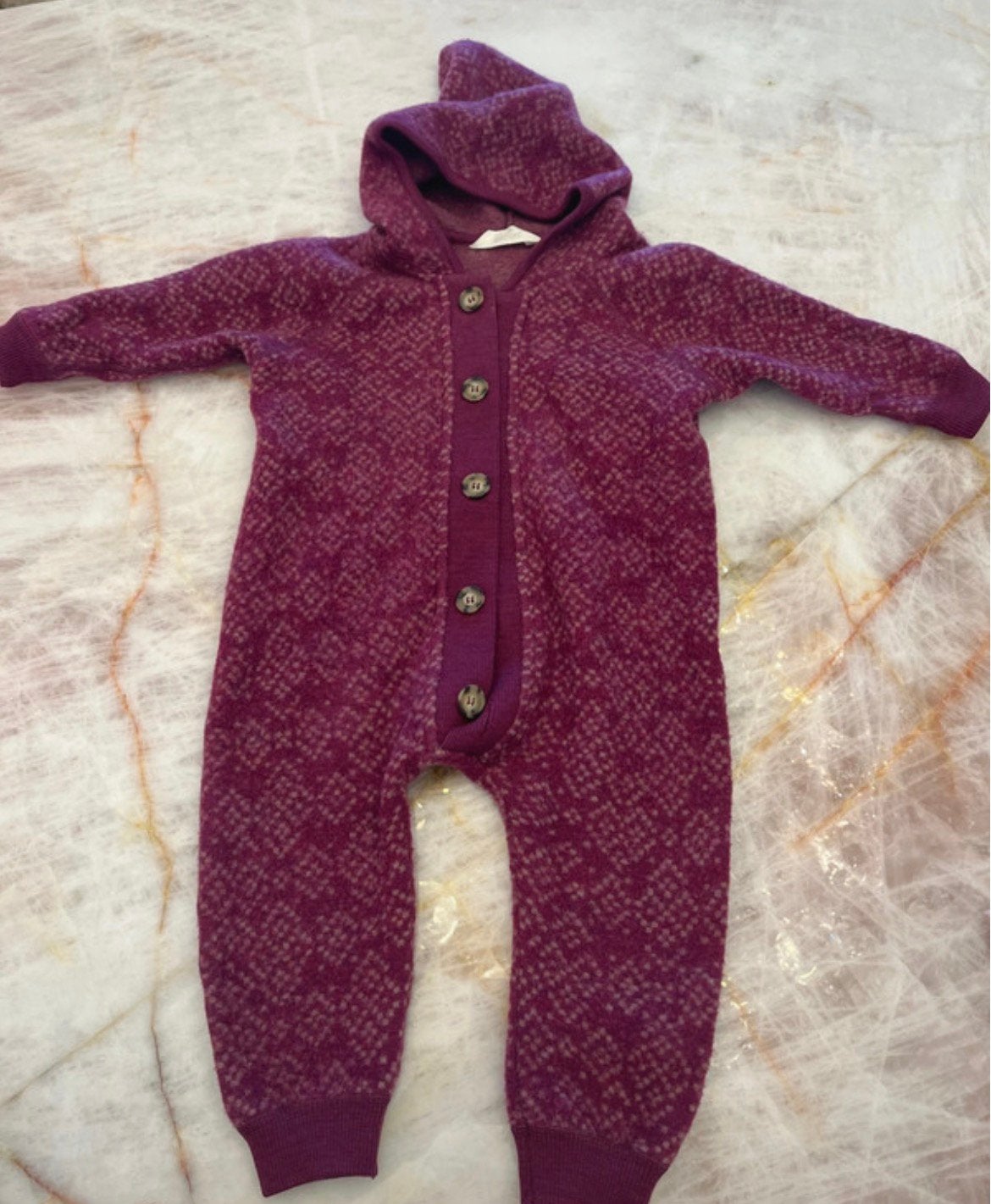 Dilling wollen onesie pak 68, Ophalen of Verzenden, Zo goed als nieuw, Jongetje of Meisje, Pakje