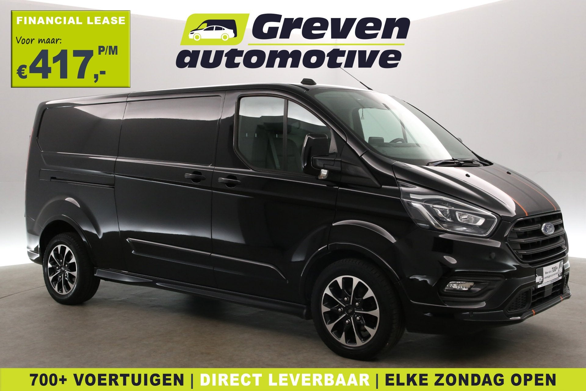 Ford Transit Custom 2.0 TDCI 185PK Sport L2H1 | Automaat | A, Automaat, Gebruikt, 1850 kg, Origineel Nederlands