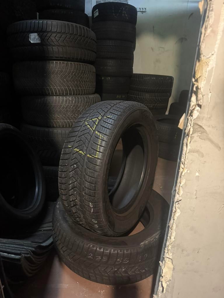2755519 275/55R19 PİRELLİ 7mm (inclusief monteren), Auto-onderdelen, Banden en Velgen, Gebruikt, 275 mm, Winterbanden, Band(en)