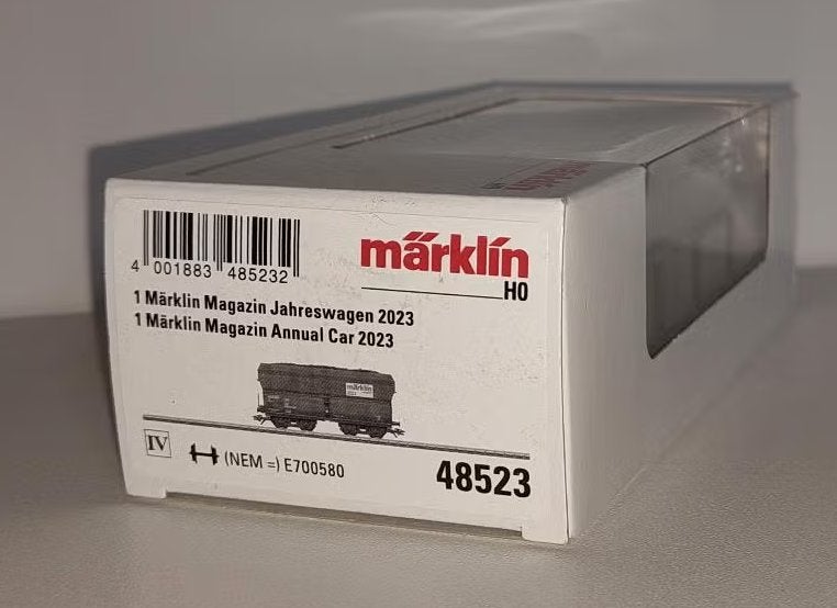 Marklin H0 48523 - 4-assige Onderlosser Marklin DB in ovp, Wisselstroom, Ophalen of Verzenden, Märklin, Nieuw