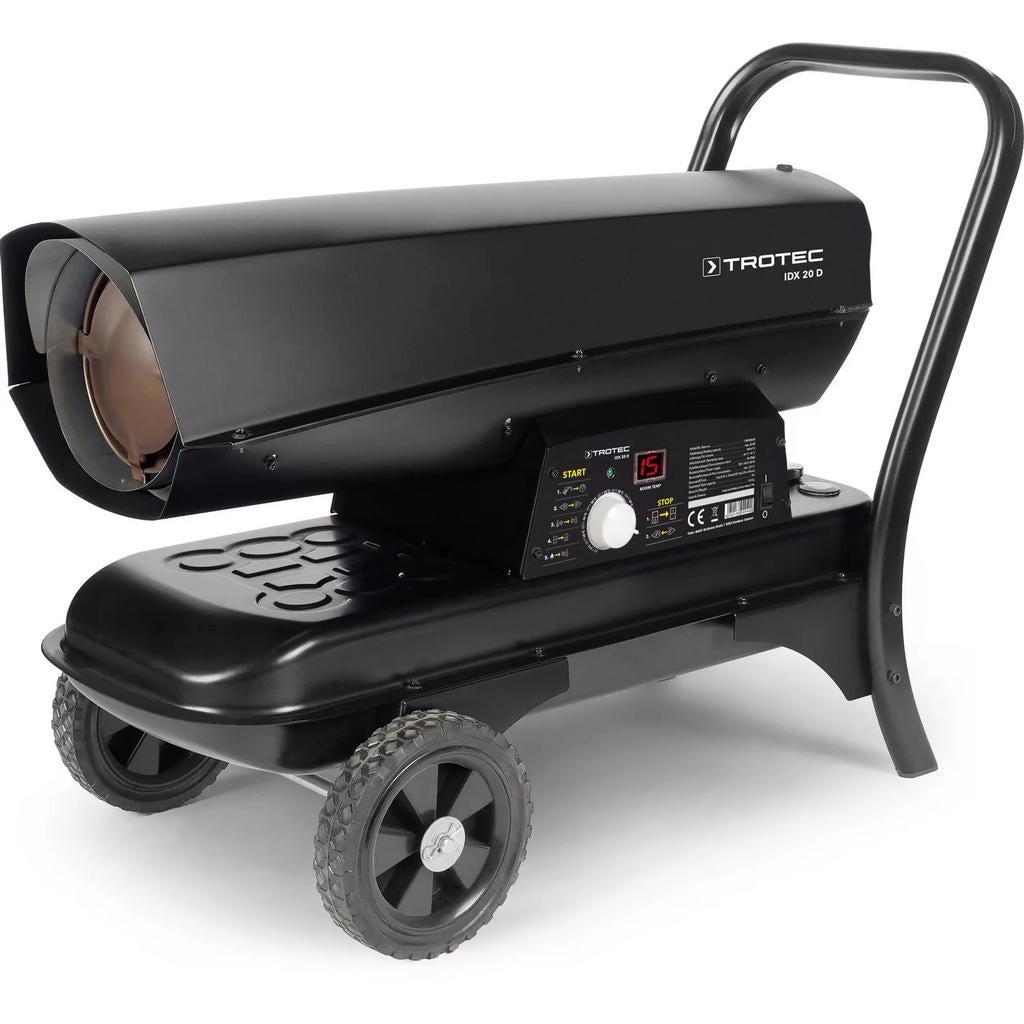 Trotec IDX 20 D Diesel Heater - Krachtige Verwarming, Doe-het-zelf en Verbouw, Verwarming en Radiatoren, Ophalen, 30 tot 80 cm
