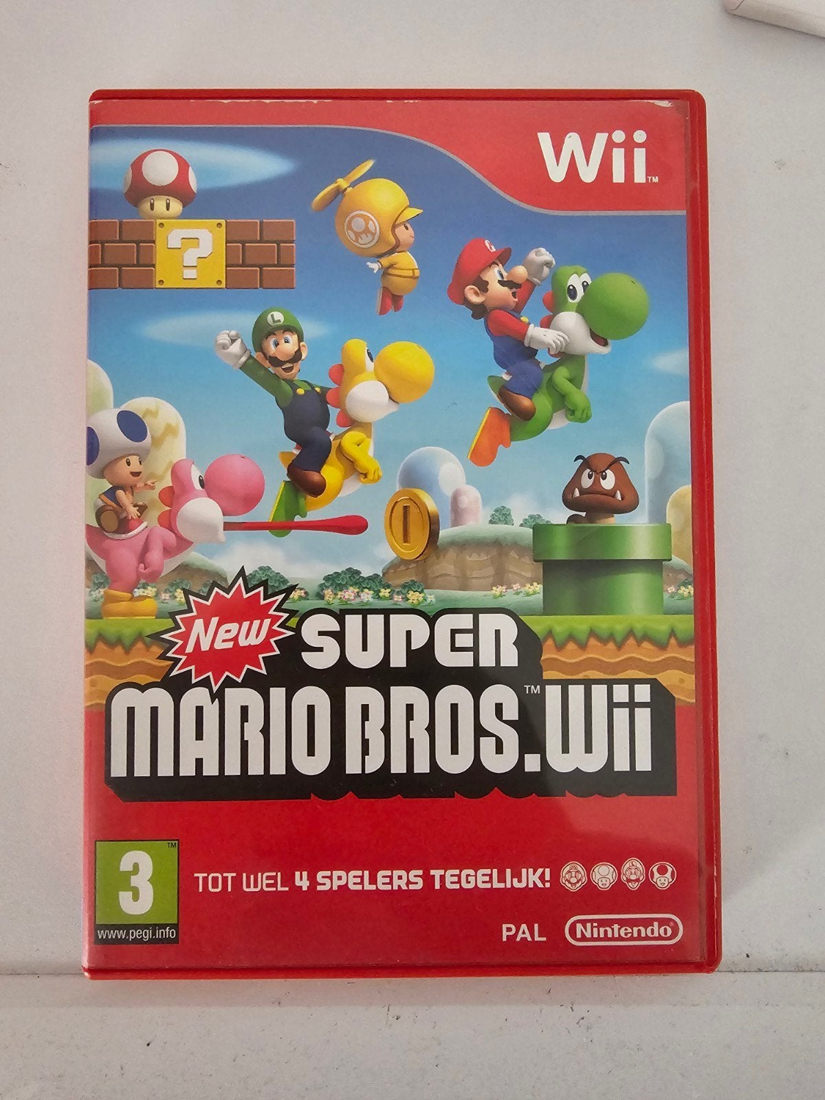 New Super Mario Bros. Wii - Avontuur voor het hele gezin!, Ophalen, Eén computer, Zo goed als nieuw, Platform