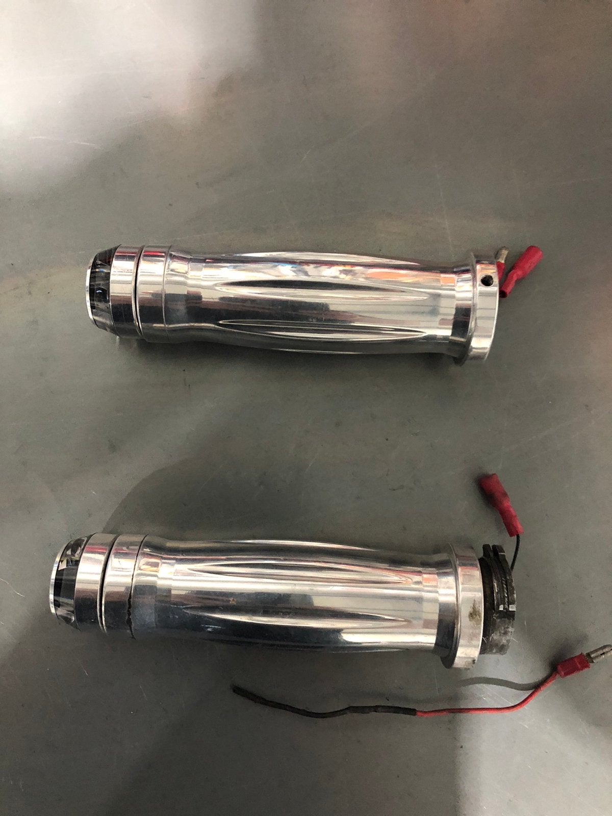 Harley handvatten met led richtingaanwijzer, Motoren, Ophalen of Verzenden