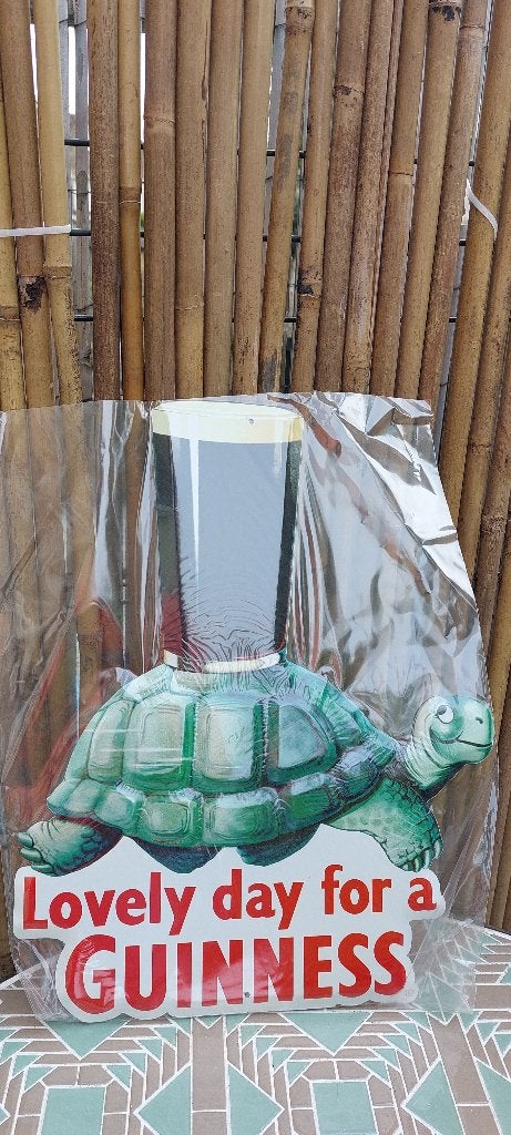 Collectorsitem Guinness Schildpad nieuw in verpakking, Verzamelen, Ophalen of Verzenden, Nieuw, Reclamebord, Plaat of Schild, Overige merken