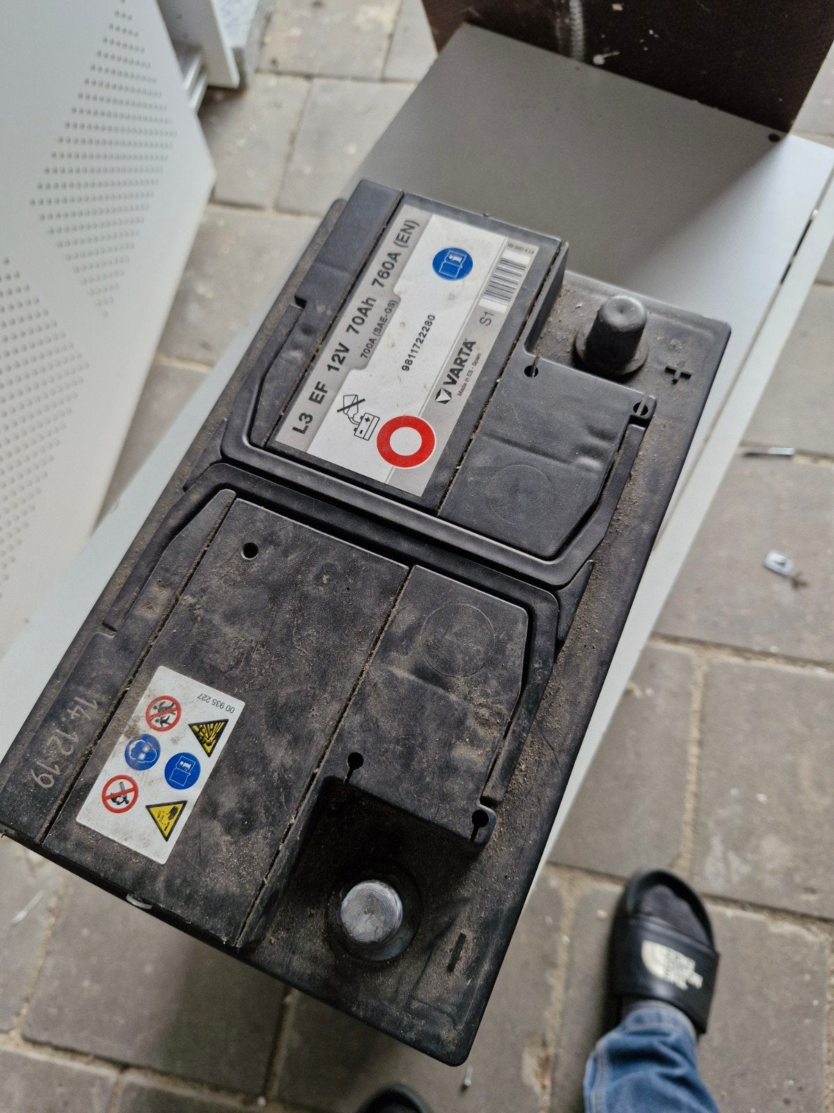 Varta L3 EF 12V 70Ah 760A Accu, Auto-onderdelen, Ophalen of Verzenden