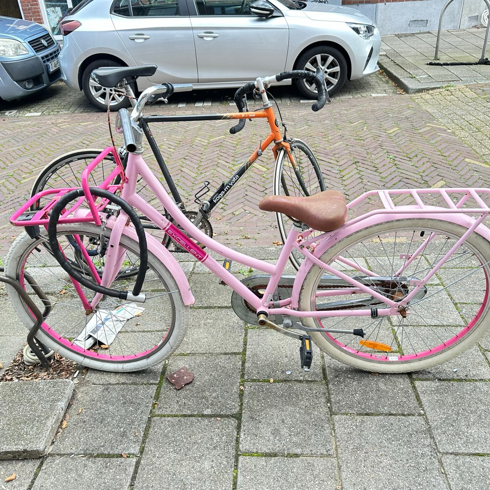 Mooie roze Excellence mejishefiets 26 inch, Fietsen en Brommers, Gebruikt, Velgrem, Minder dan 47 cm, Ophalen
